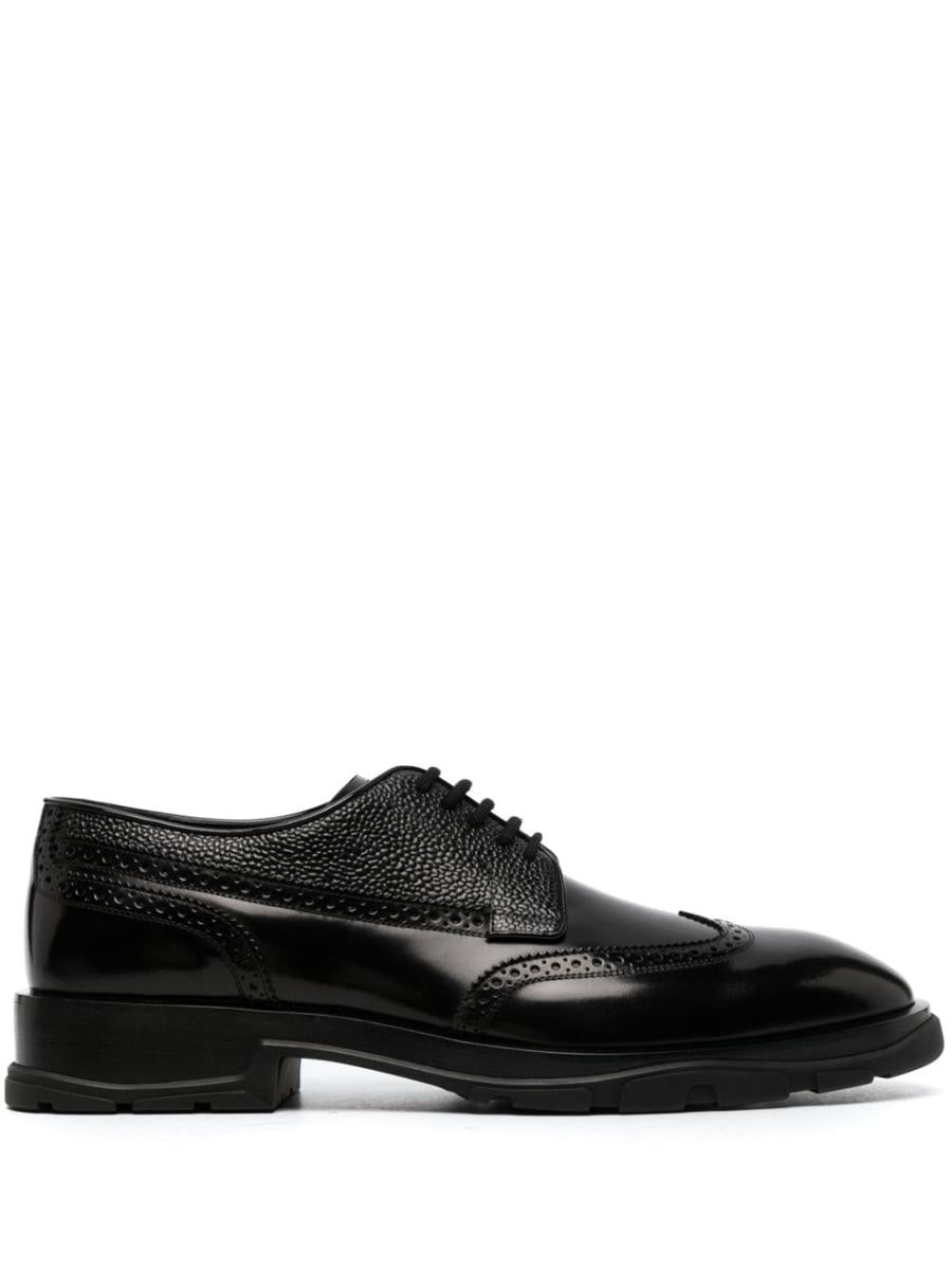 Alexander McQueen Leather Derby Shoes