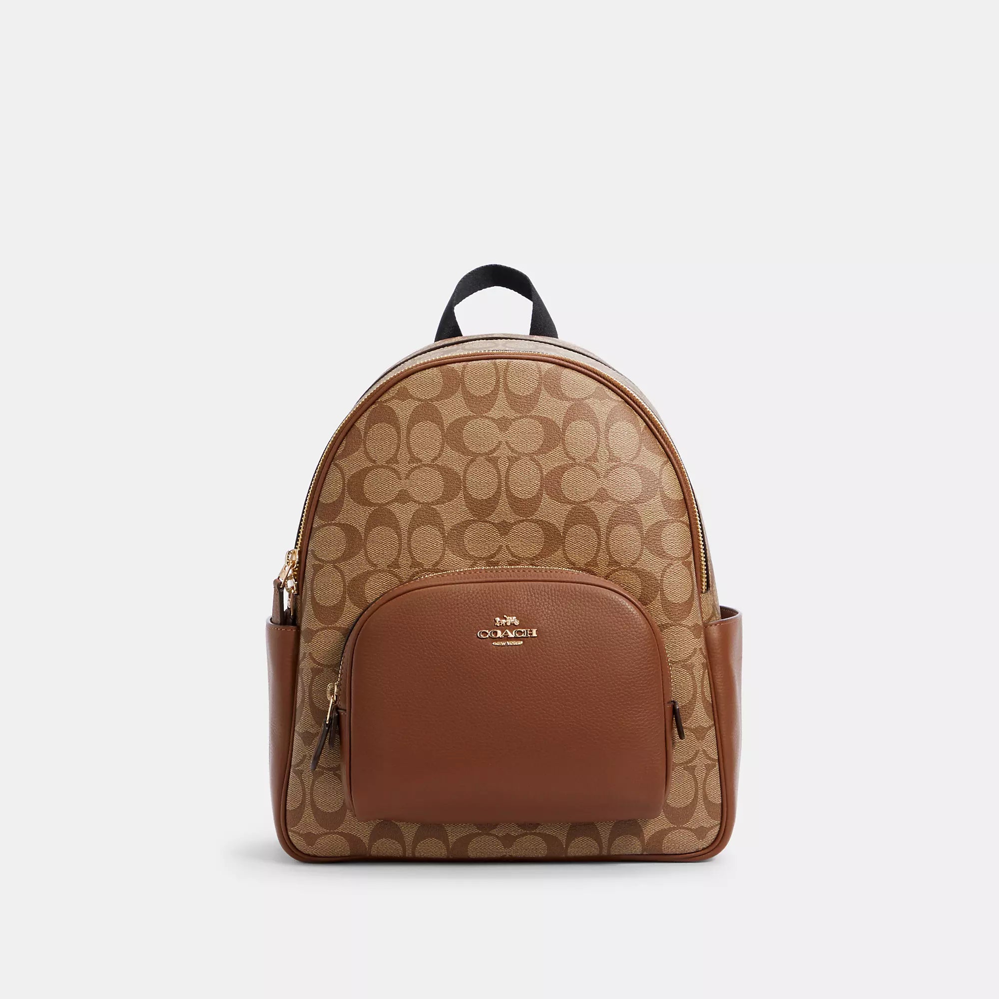 Coach Outlet Court Backpack In Signature Canvas