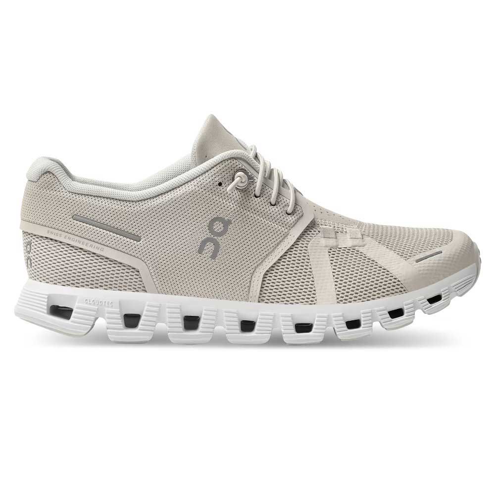 Women's Cloud 5 Running Shoe- Pearl/White - Regular (B)