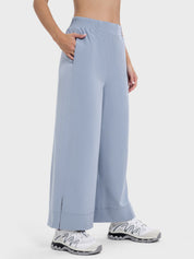 Millennia Slit Wide Leg Active Pants