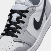 Air Jordan 1 Retro Low OG Wolf Grey Mens Lifestyle Shoes (White/Black/Wolf Grey)