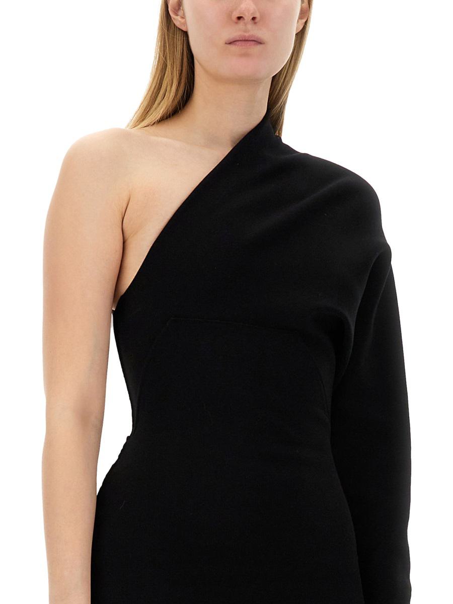 Rick Owens One-Shoulder Dress