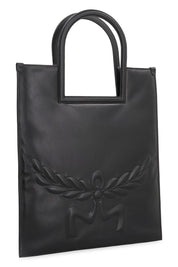 Mcm Aren Leather Tote