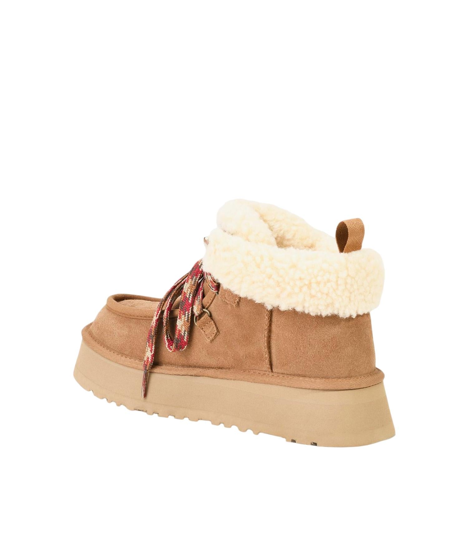 Women's Funkarra Slipper Shoe In Chesnut Natural