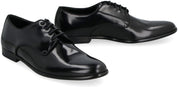 Dolce & Gabbana Leather Lace-Up Derby Shoes