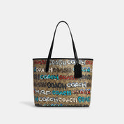 Coach Outlet Coach X Mint + Serf City Tote In Signature Canvas