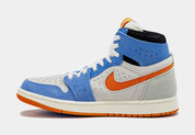 Air Jordan 1 Zoom CMFT 2 Royal Pulse Mens Basketball Lifestyle Shoes (Blue/Orange)