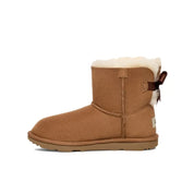 UGG Mini Bailey Bow II Chestnut  1017397K-CHE Grade-School