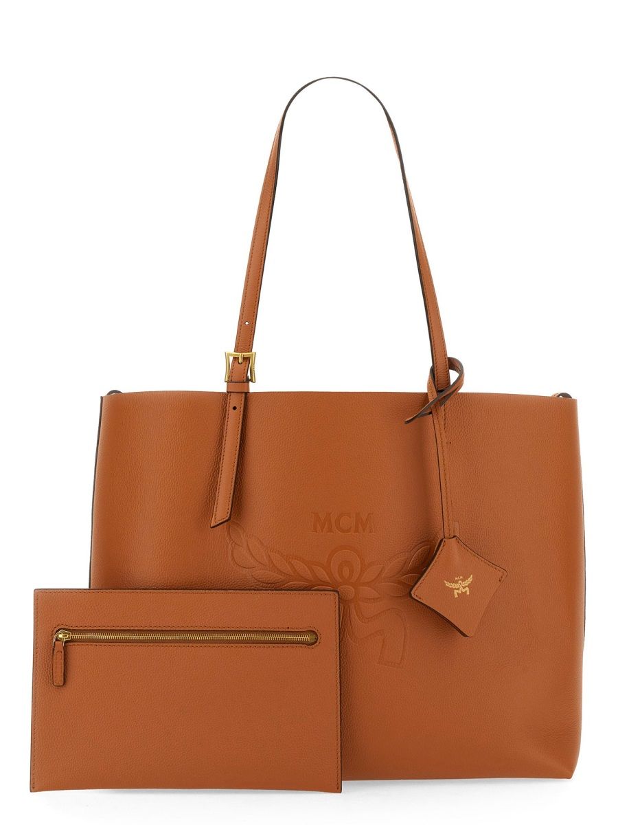 Mcm Shopping Bag "Himmel" Medium