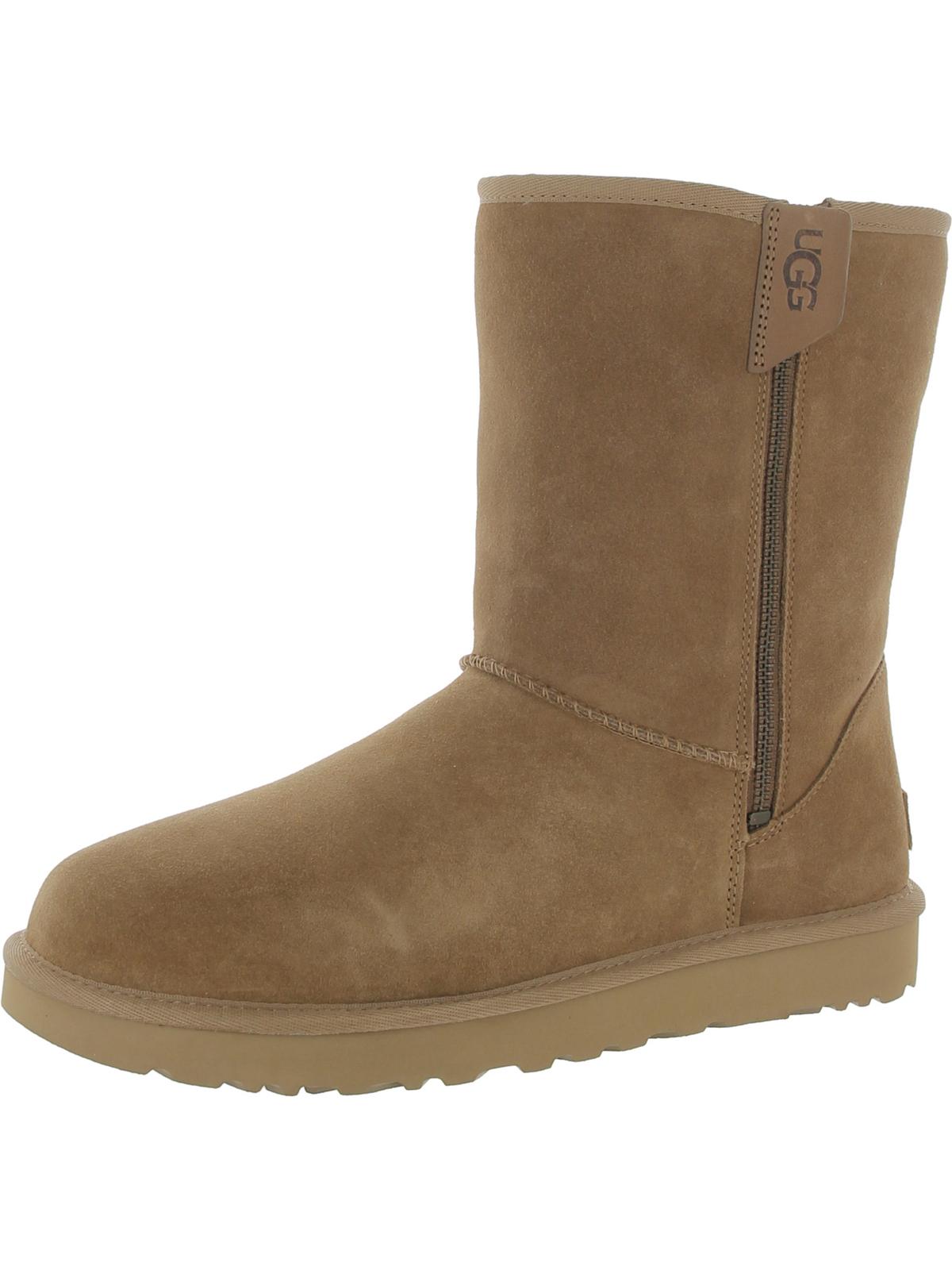 Classic Short Bailey Womens Suede Cozy Winter & Snow Boots