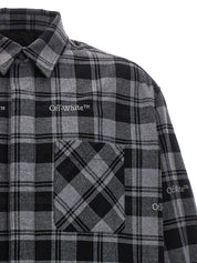 Off-White 'Check Flannel Padded' Jacket