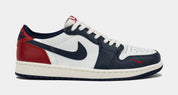 Air Jordan 1 Retro Low OG Howard University Mens Lifestyle Shoes (Gym Red/Midnight Navy)