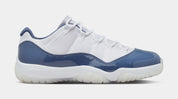 Air Jordan 11 Retro Low Diffused Blue Mens Lifestyle Shoes (Diffused Blue/White/Midnight Navy)