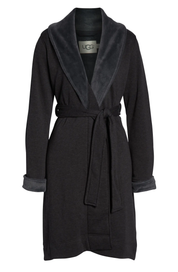 UGG Duffield II Black Bear Heather Robe - Women's