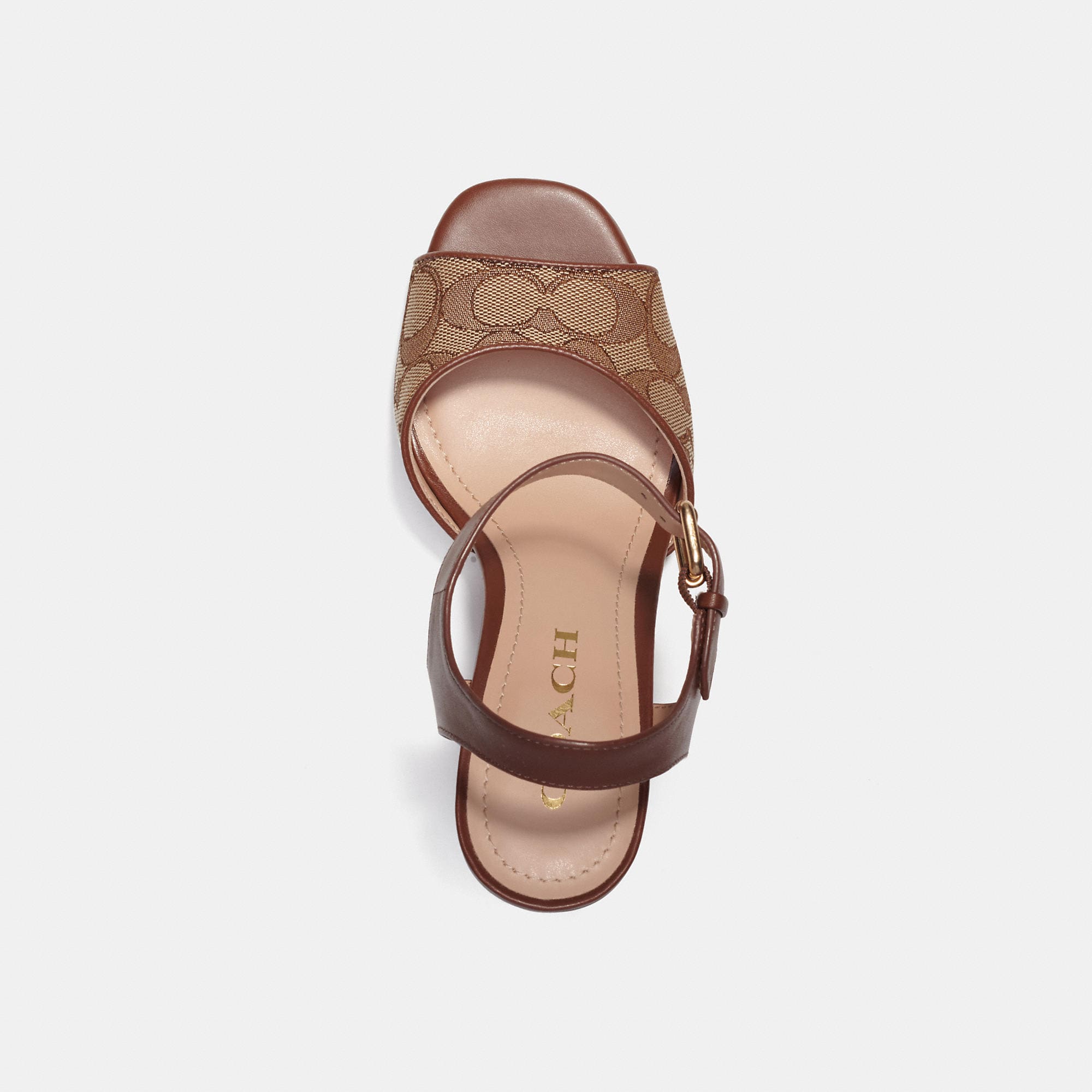 Coach Outlet Marla Sandal In Signature Jacquard