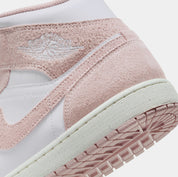 Air Jordan 1 Mid SE Mens Lifestyle Shoes (White/Sail/Legend Pink)