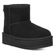 Black Classic Mini Platform Boots