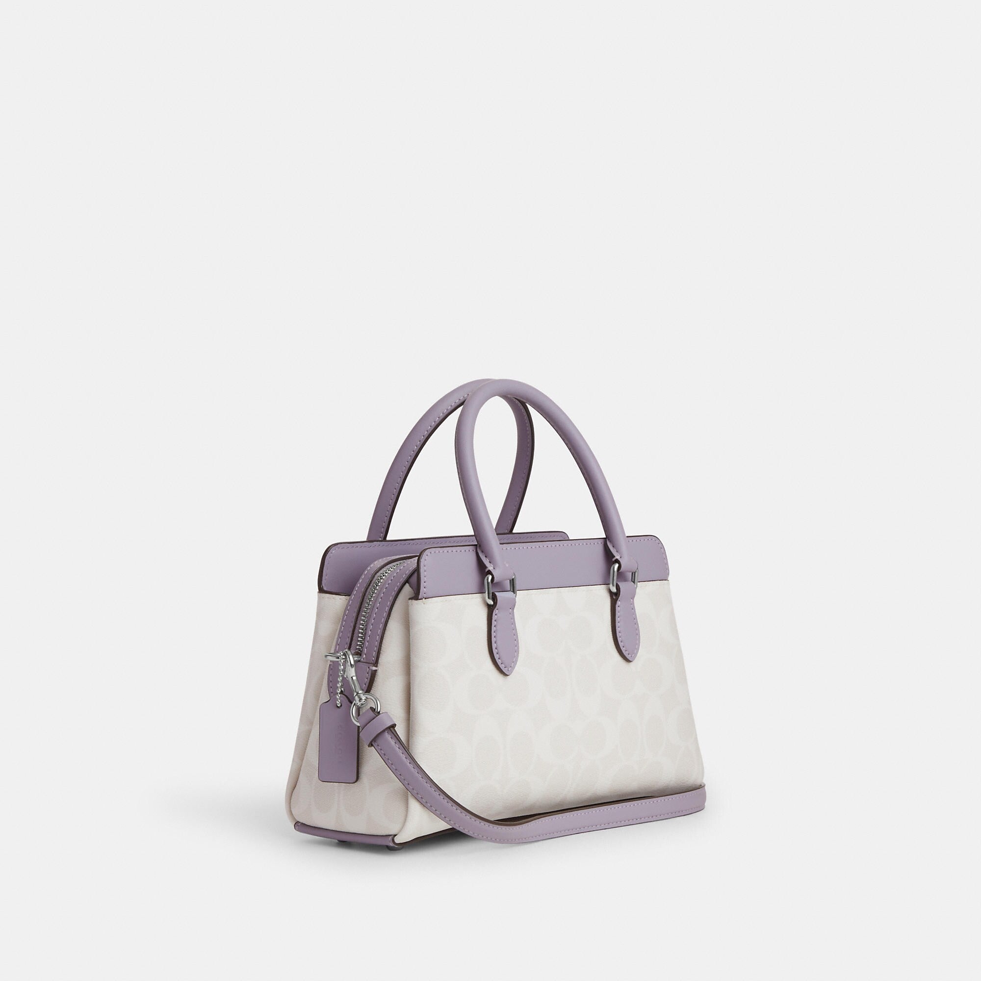 Coach Outlet Mini Darcie Carryall In Signature Canvas