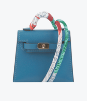 Hermes Twilly Blue Izmir Bag Charm 28173488