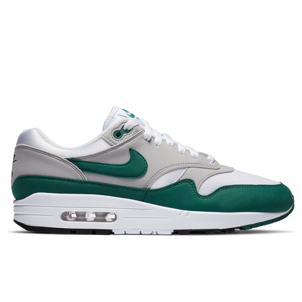 Air Max 1 "Evergreen Aura" - White/Neutral Grey