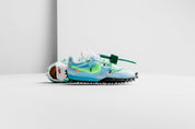 Nike x Off-White Women's Waffle Racer - Vivid Sky/Electric Green-Black