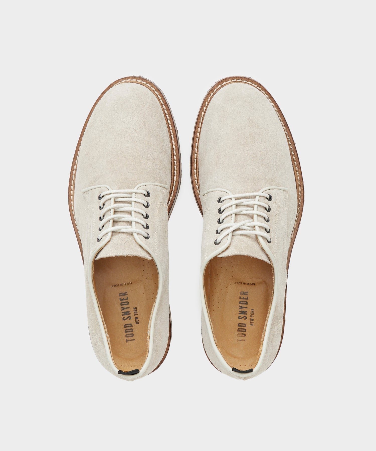 Nomad Derby Shoe in Milkshake