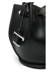 MINI LEATHER BUCKET BAG