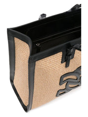 BEAURIVAGE STRAW TOTE