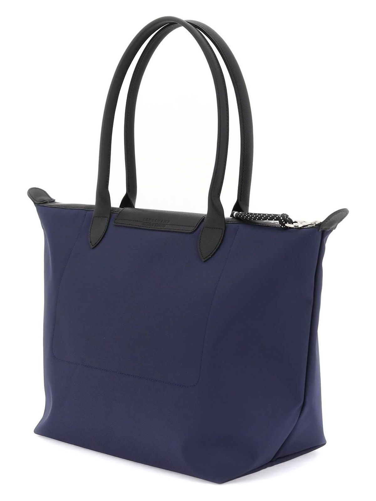 NAVY BLUE RECYCLED CANVAS L LE PLIAGE ENERGY BAG