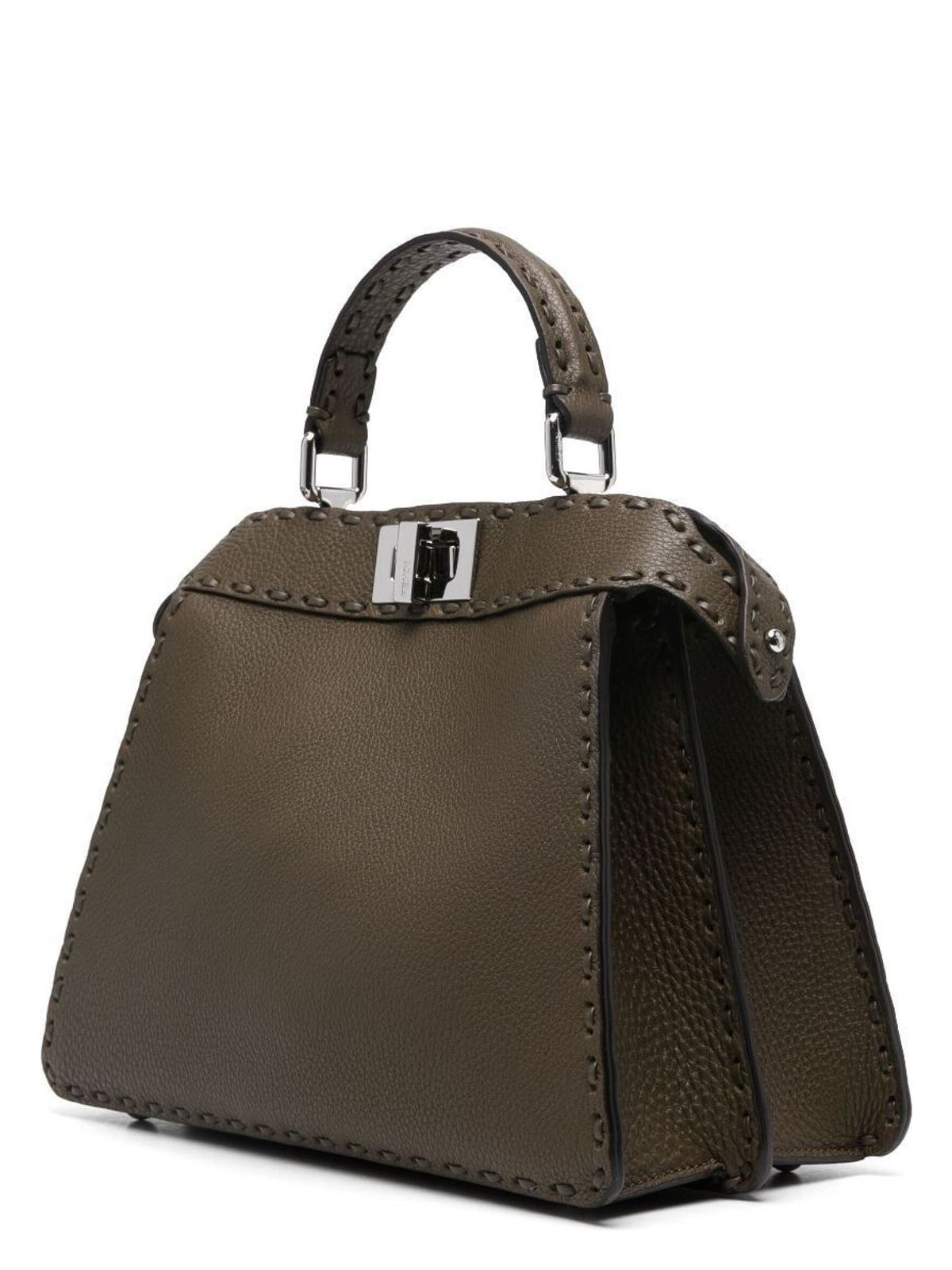 PEEKABOO S BAG KHAKI DET SILVER