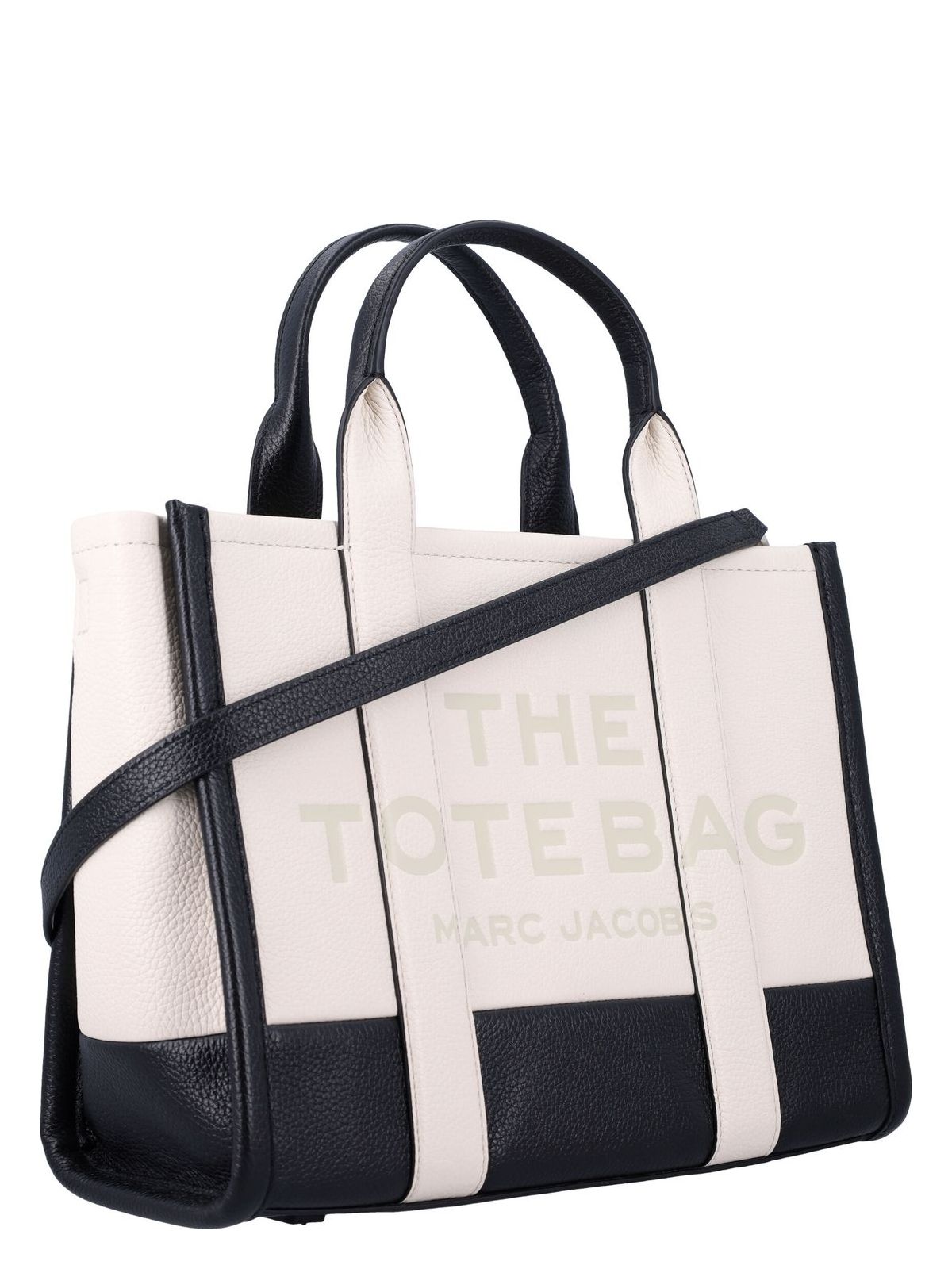 THE MEDIUM TOTE LEATHER BICOLOR