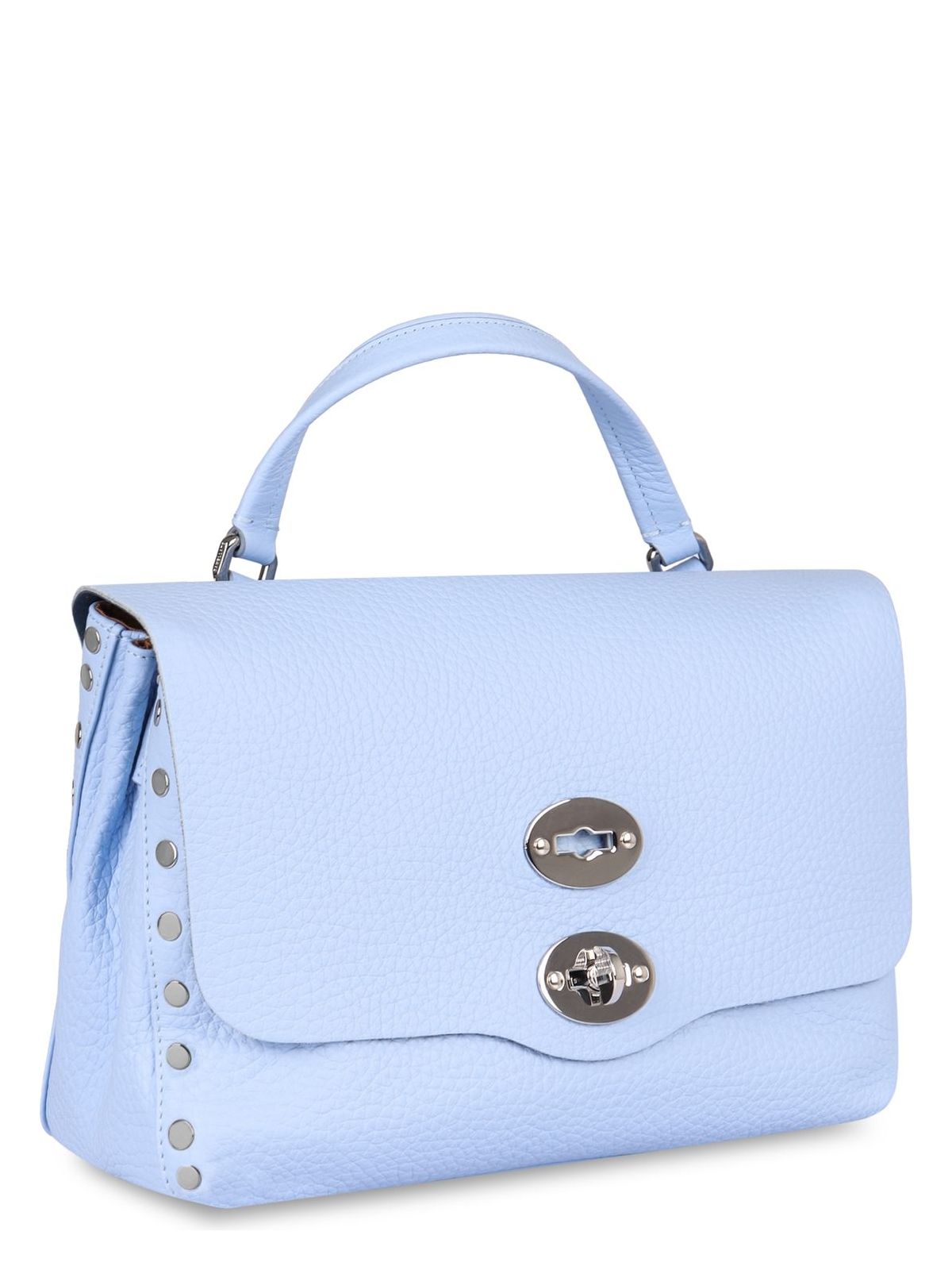 POSTINA S LEATHER HANDBAG