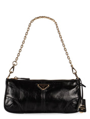 PRADA RE-EDITION 2002 LEATHER SHOULDER BAG