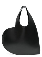 HEART LEATHER HANDBAG