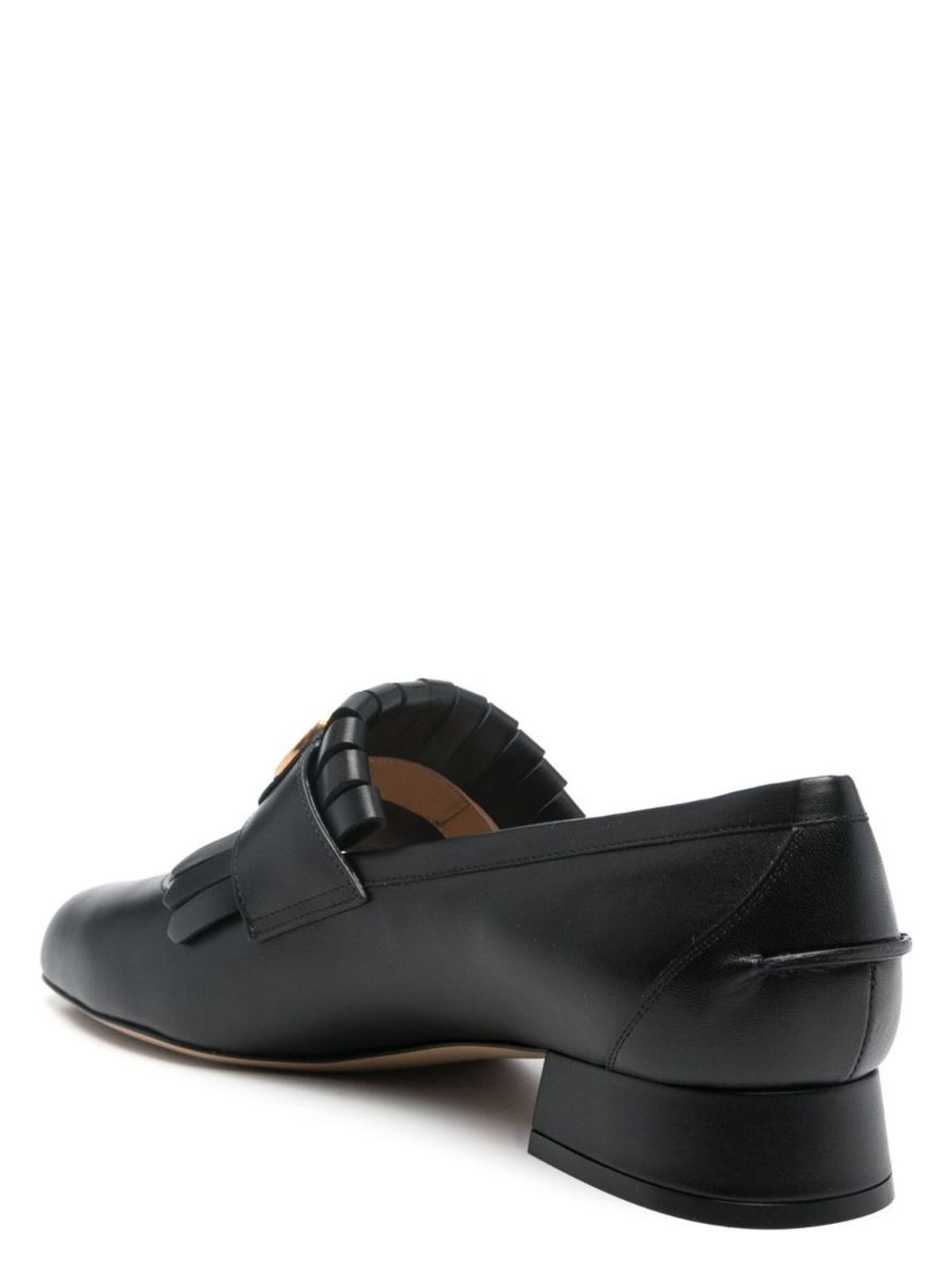 VLOGO SIGNATURE LEATHER LOAFERS