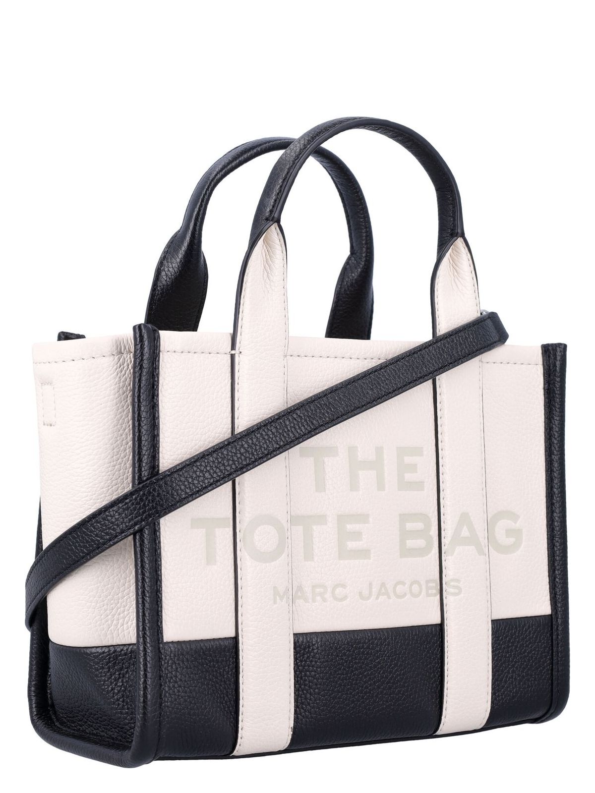 THE SMALL TOTE LEATHER BICOLOR