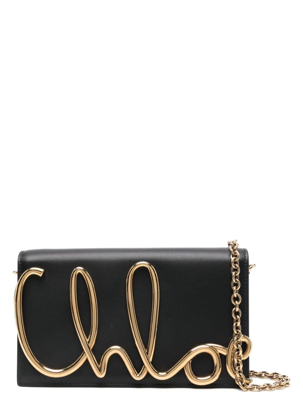 CHLOÉ ICONIN LEATHER SHOULDER BAG