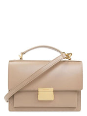 VENEZIA BAG PALMELLATO LEATHER BODY GOLD METAL DETAILS