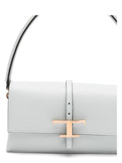 LEATHER T TIMELESS MINI FLAP BAG