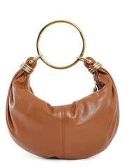 BRACELET SMALL LEATHER HOBO BAG