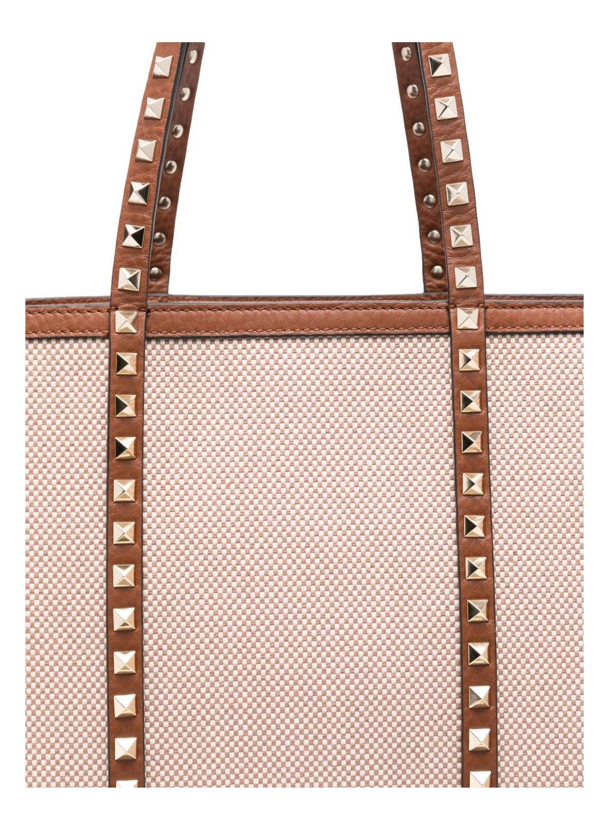 ROCKSTUD CANVAS MEDIUM TOTE