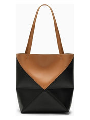 PUZZLE FOLD TOTE BAG DESERT/BLACK