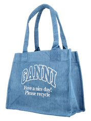 DENIM SHOPPING BAG