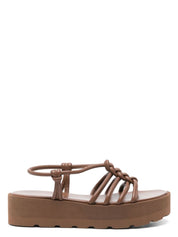 HEBE LEATHER SANDALS