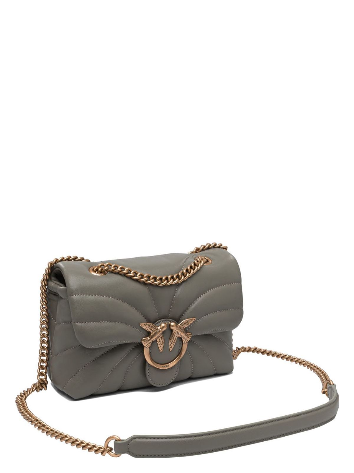 MINI LOVE BAG PUFF BUTTERFLY SHOULDER BAG IN NAPPA