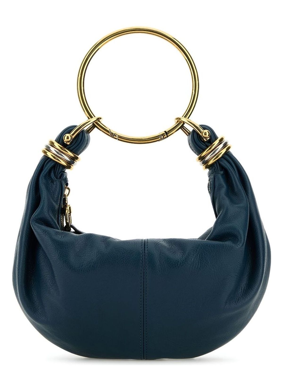 SMALL BRACELET HOBO BAG BLUE