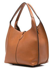 T TIMELESS PICCOLA LEATHER SHOULDER BAG