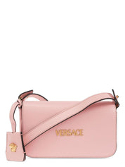 VERSACE TAG LEATHER MINI BAG