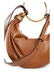 BRACELET SMALL LEATHER HOBO BAG