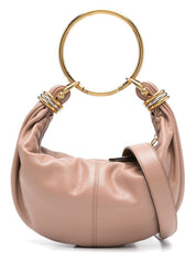 BRACELET SMALL LEATHER HOBO BAG